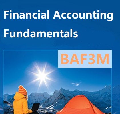 BAF3M Financial Accounting Fundamentals Grade 11