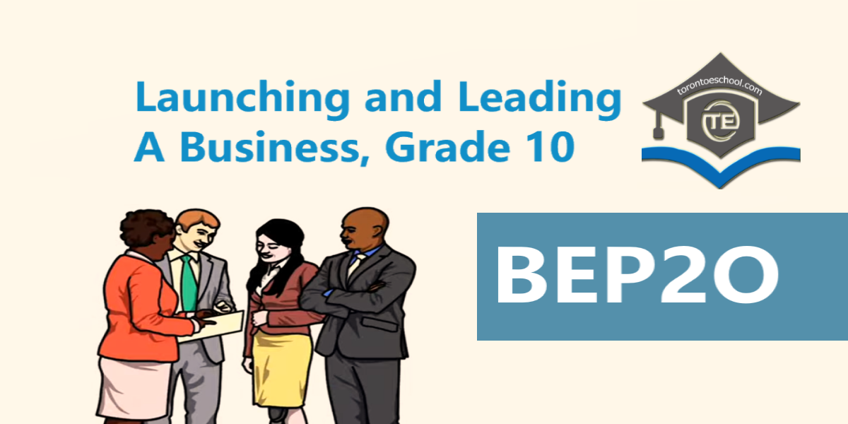 BEPO Launching and Leading a Business 10