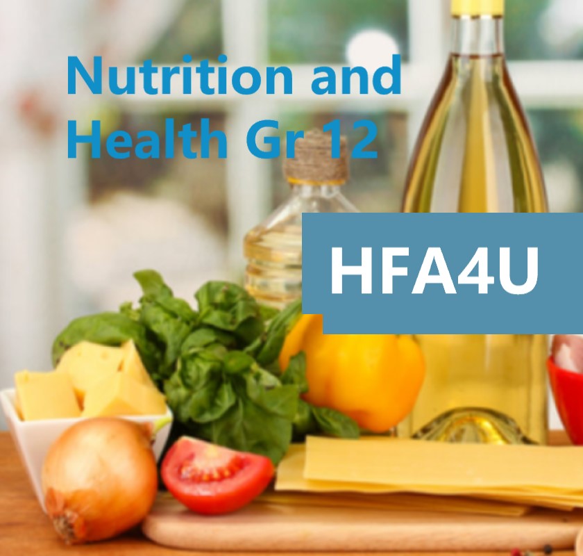 HFA4U Nutrition and Health Grade 12