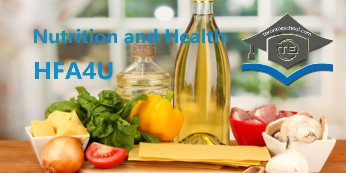 HFA4U Nutrition and Health Grade 12