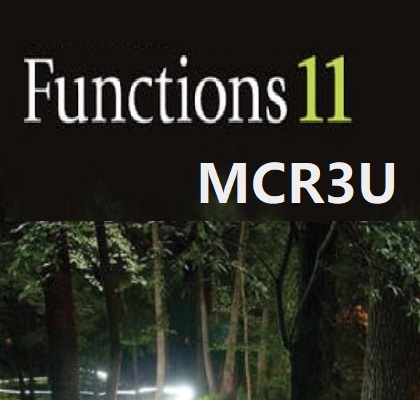 MCR3U Functions Grade 11