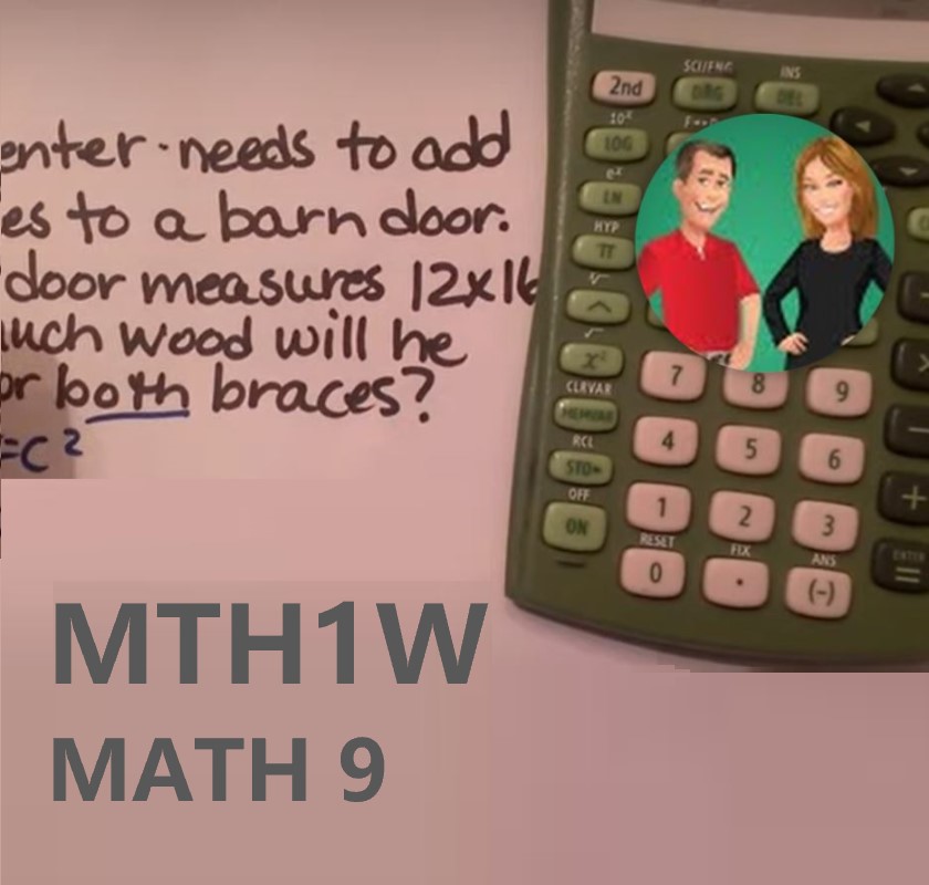 MTH1W Mathematics Grade 9