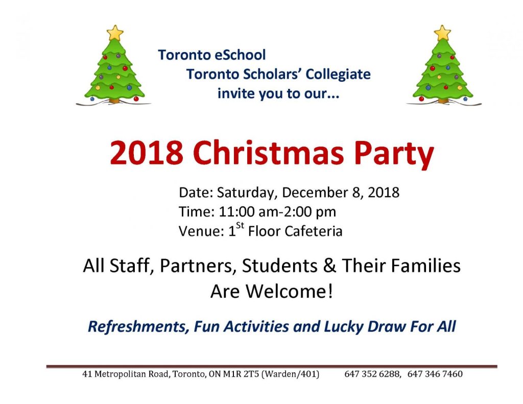 Xmas-Party-2018-TorontoeSchool