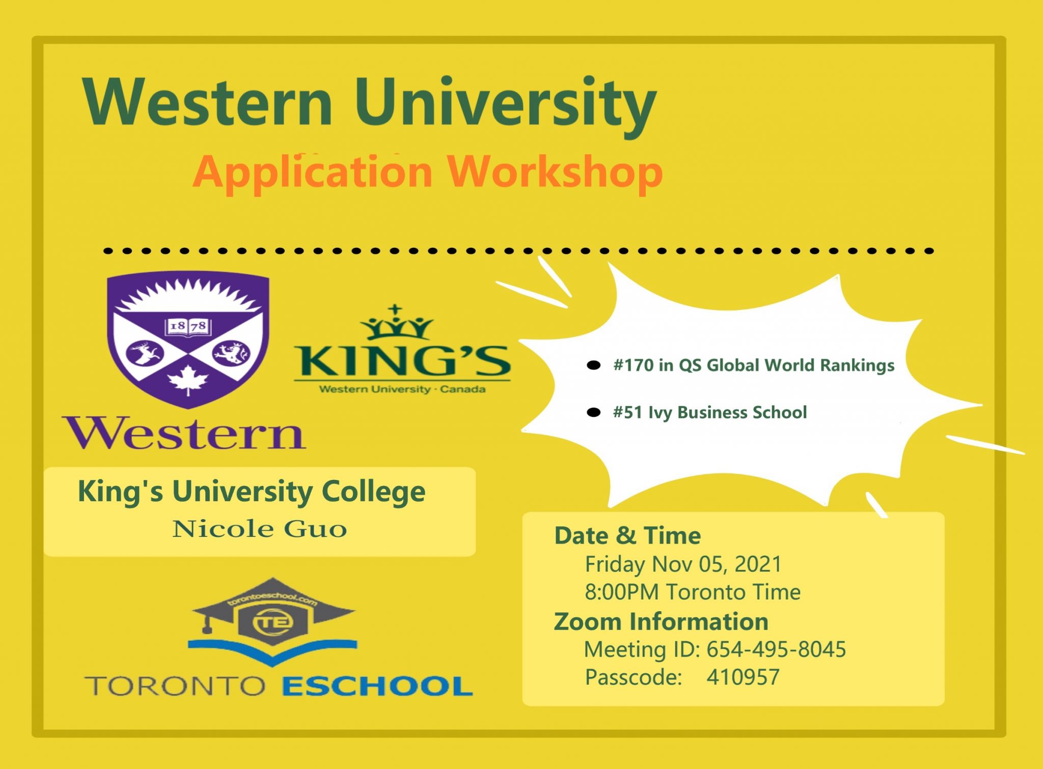 Western University Workshop Online Toronto Eschool Online High Western University Workshop Online Toronto Eschool Online High