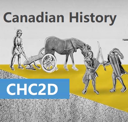 CHC2D Canadian History since World War One Grade 10 - Online high school credit