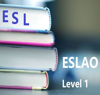ESLAO English as a Second Language, Level 1 - Online high school credit