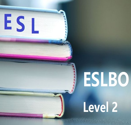 ESLBO English as a Second Language Level 2 - Online high school credit