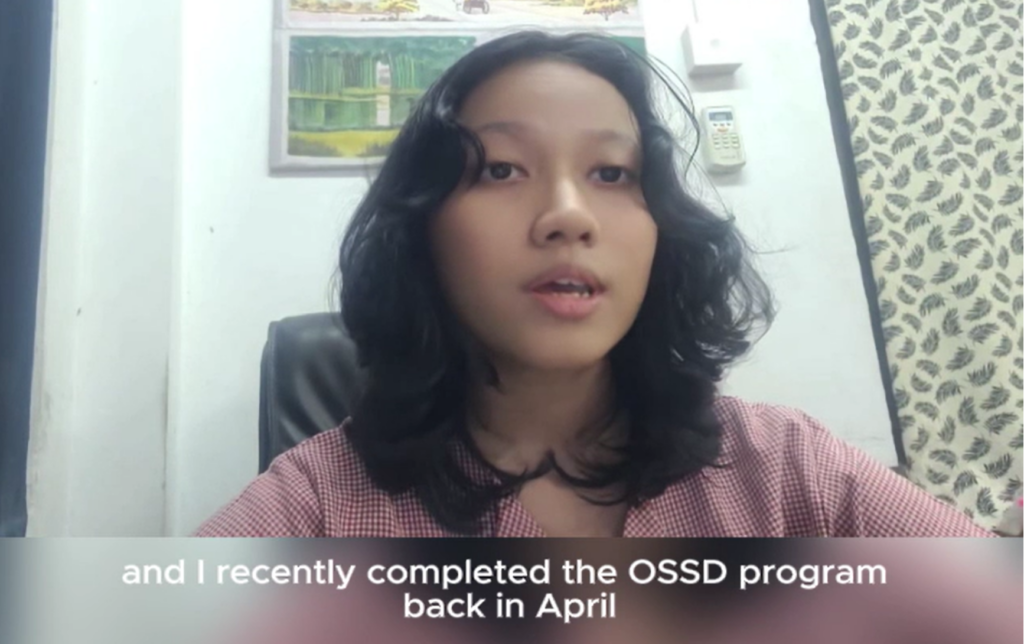 Online Learning Experience Earning the OSSD
