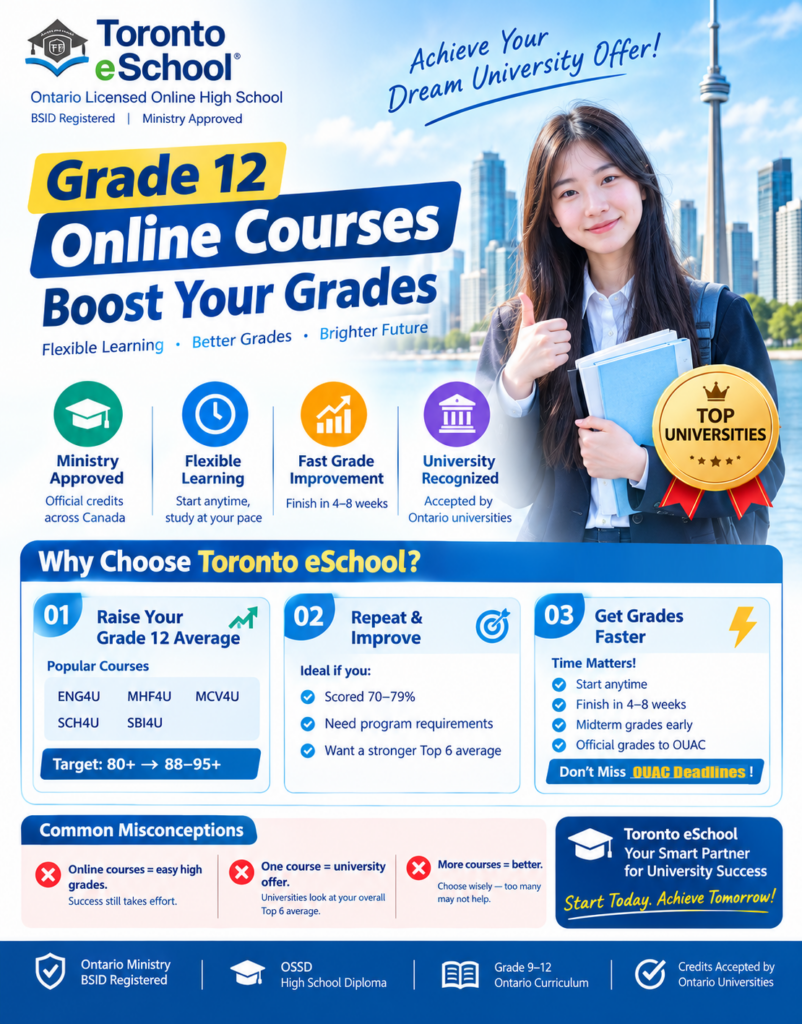 2026–2027 OSSD Online Credit Courses OPen Now